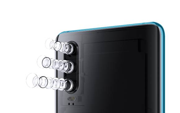 Así son las cámaras del nuevo Huawei P30 y P30 Pro. FOTO Cortesía Huawei