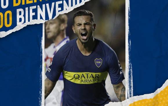 El volante antioqueño, de 27 años, fue confirmado como nuevo jugador de Boca. Cardona regresa al club tras dos años. FOTO TOMADA DE BOCA JUNIORS