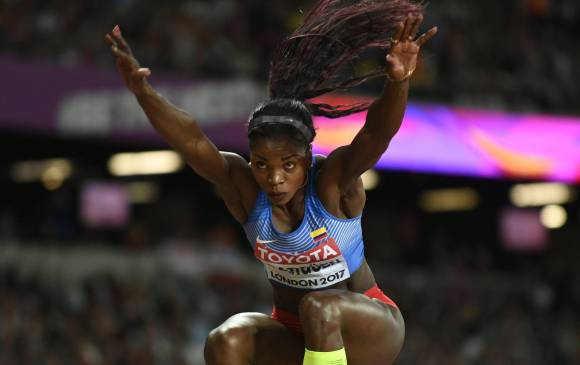 “Estoy muy tranquila y contenta, y no siento rabia. Toca seguir para adelante”, dijo Caterine. FOTO EFE