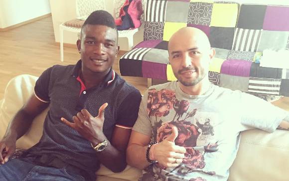 Elkin Soto, ex Selección Colombia volverá a entrenar con el Mainz. FOTO INSTAGRAM/ @JHONCORDOBA9