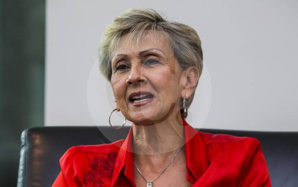 Lillyam Mesa Arango, es presidenta ejecutiva de la Cámara de Comercio del Aburrá Sur desde hace 25 años. FOTO Julio César Herrera