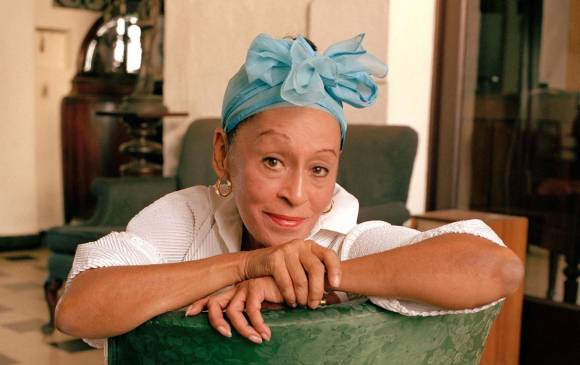 La cantante cubana Omara Portuondo, de 85 años, cantará en Bogotá el próximo 17 de septiembre. FOTO Colprensa