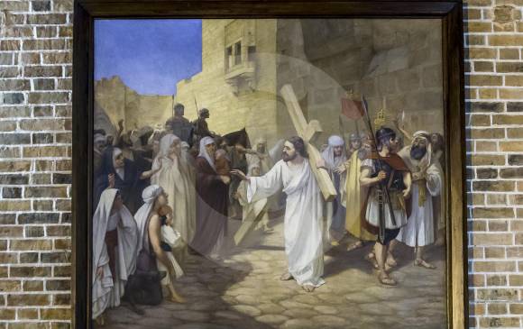 El Cristo del perdón. FOTO manuel saldarriaga y juan antonio sánchez