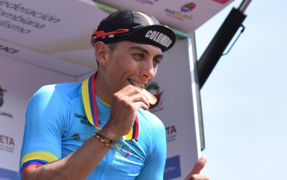 Óscar Quiroz, campeón nacional 2019 y podio en 3 últimos nacionales. FOTO colprensa