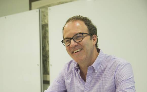 Andrés Escobar, gerente de la Empresa Metro de Bogotá. Su Junta directiva tiene 9 miembros, 3 delegados del alcalde, 3 del presidente de la República y 3 independientes. FOTO Carlos Velásquez