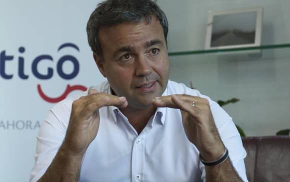 Esteban Iriarte es presidente de la fusionada Une-Tigo. FOTO edwin bustamante