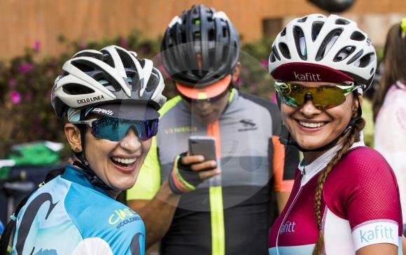 Las damas también fueron protagonistas del Reto.