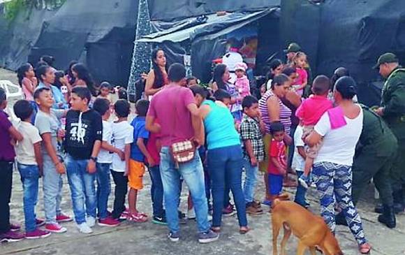 La Navidad les llegó en Black Hawk