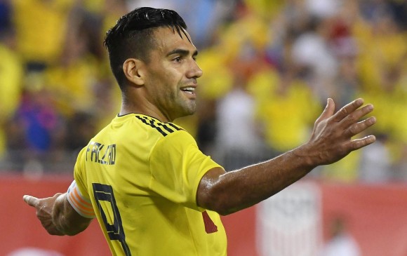 Falcao llegó a sus 32 goles con Colombia. FOTO EFE