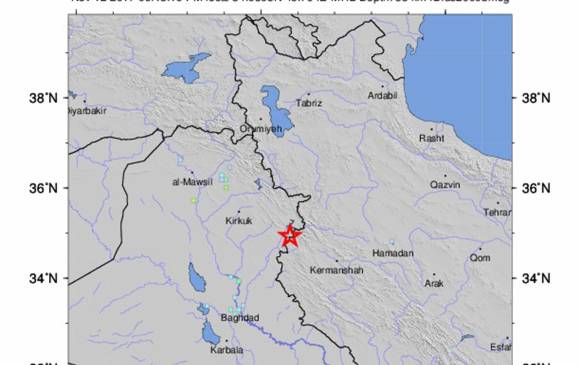 Tragedia en Irak e Irán por terremoto de magnitud 7,3