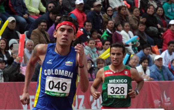 Gerard Giraldo, decidió radicarse en Medellín para forjarse un mejor futuro como atleta de alta competencia. FOTO colprensa