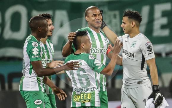 Atlético Nacional terminó la fase del todos contra todos con 41 unidades. FOTO ROBINSON SAÉNZ