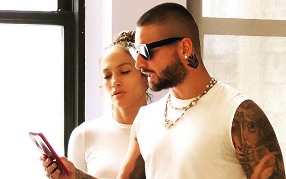 Los artistas ya se encuentran ensayando para su primera colaboración actoral. Foto Instagram @Jlo
