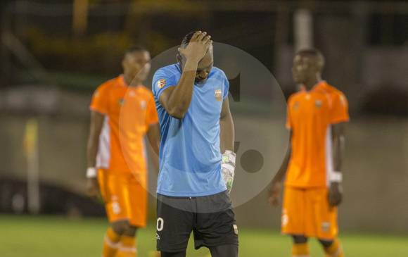 La tristeza de Jéfferson Martínez refleja la desazón tras la eliminación. FOTO Juan Antonio Sánchez
