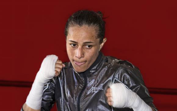 Mayerlin Rivas confía en que la pelea acabará por nocaut. FOTO Juan Antonio Sánchez