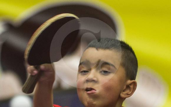 Emanuel Otálvaro hace parte del semillero del Club Rionegro y juega su primer Festival de Festivales. FOTO julio césar herrera 