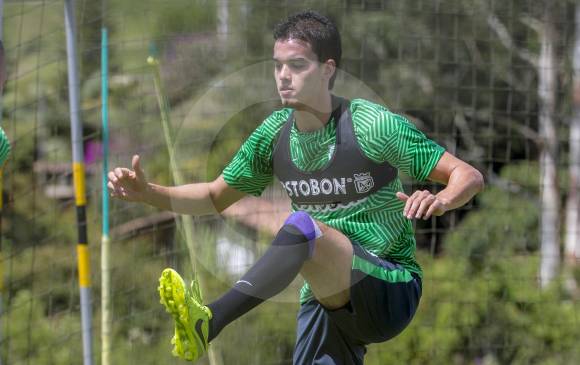 El zaguero central Felipe Aguilar, quien viene siendo figura con el verde, estaría hoy como titular. FOTO juan antonio sánchez