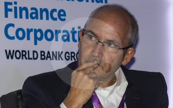 Gregorio Mejía, presidente de Bancompartir, dijo que la llegada de Credicorp, traerá el conocimiento para desarrollar productos especializados en banca digital. Foto: Jaime Pérez.