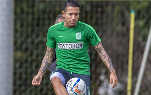 La continuidad del delantero Dayro Moreno en Atlético Nacional sigue sin confirmarse. FOTO JUAN ANTONIO SÁNCHEZ