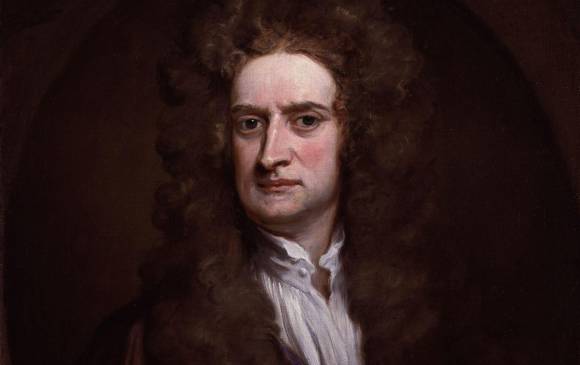 Al inglés también le tocó mantenerse en casa en una cuarentena para limitar la gran peste de Londres. IMAGEN Newton en 1702 por Godfrey Kneller