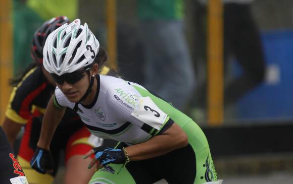 Fabriana Arias no para de entregarle alegrías a Antioquia en los Nacionales. Foto: Cortesía