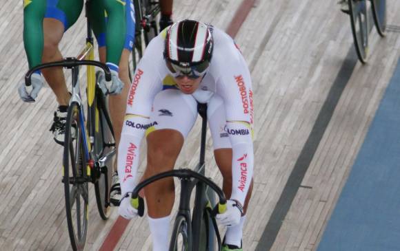 Por primera vez Puerta correrá en el velódromo de Hong Kong. Está motivado, pese a las adversidades. FOTO diego sinisterra