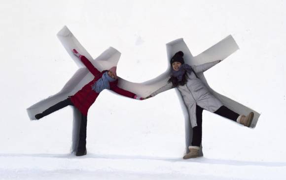 Hielo y luces, espectáculo chino