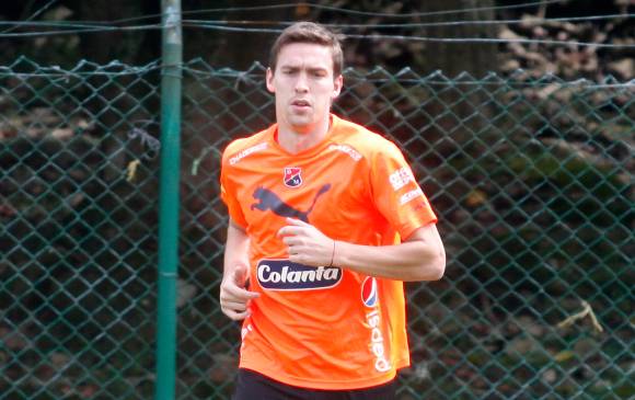 Matías Cahais convenció al técnico Leonel Álvarez con su facilidad para aportarle en defensa y ataque a su club. FOTO Manuel Saldarriaga
