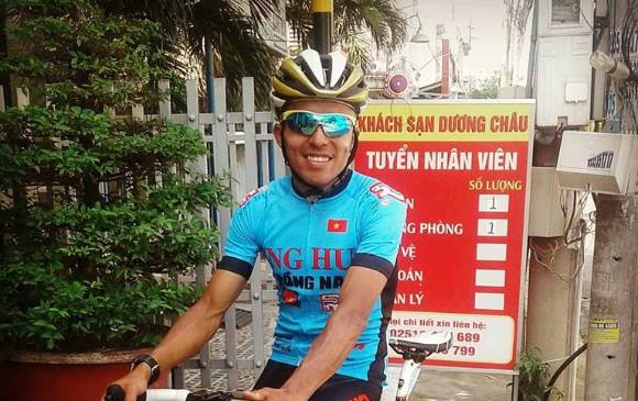 Vladimir López -30 años- viene de ser top-20 en Vuelta a Michoacán, México. En Asia busca protagonismo. FOTO FACEBOOK LÓPEZ