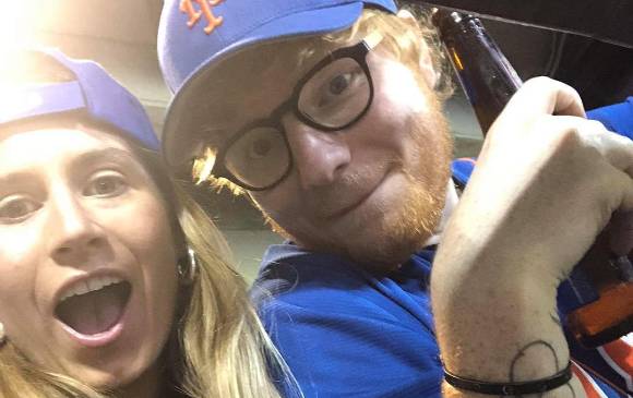 Cherry Seabron y Ed Sheeran se casaron en privado. FOTO Tomada de Instagram @teddysphotos