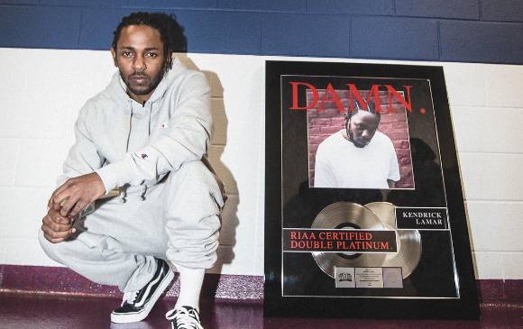 DAMN el disco de Lamar fue certificado Doble Platino en Estados Unidos. FOTO: @kendricklamar