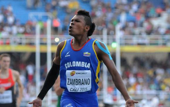 Zambrano empezó a descretar a nivel internacional cuando terminó 7° en el Mundial de menores en Cali-2015. FOTO COLPRENSA