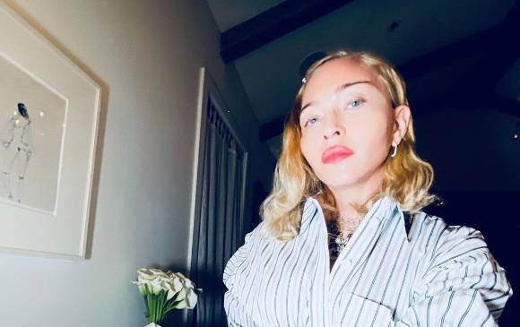 Madonna compartió esta imagen después de anunciar su obligada quietud. FOTO Instagram @madonna