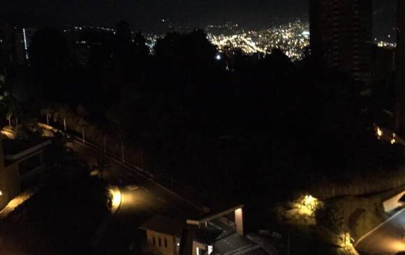 El sector La Calera en El Poblado fue uno de los tantos afectados por la emergencia. FOTO CORTESÍA Miguel Rico Sierra