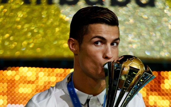 Cristiano Ronaldo logró 16 títulos con el Real Madrid. FOTO AFP