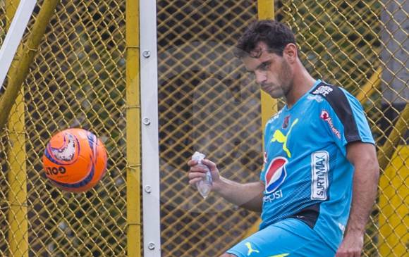 Nicolás Viola, último refuerzo del Medellín para el 2017, debutará con el Poderoso en El Campín. FOTO julio césar herrera