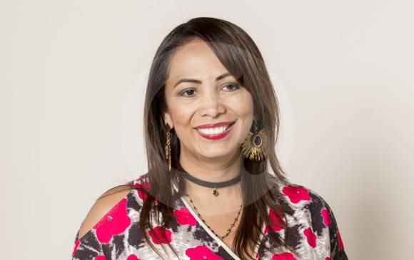 llanedt Martínez, gerente indígena de Antioquia.