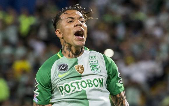 El goleador Dayro Moreno llegó a un acuerdo con los directivos de Atlético Nacional y se unirá a la pretemporada del equipo en Estados Unidos. FOTO JAIME PÉREZ