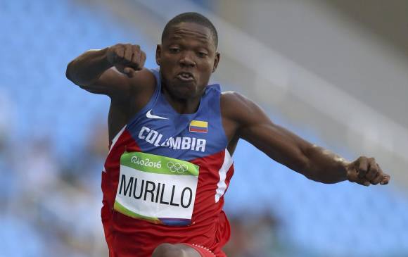 Jhon Fredy Murillo, otro triplista que ratifica el buen momento criollo en Río. FOTO reuters