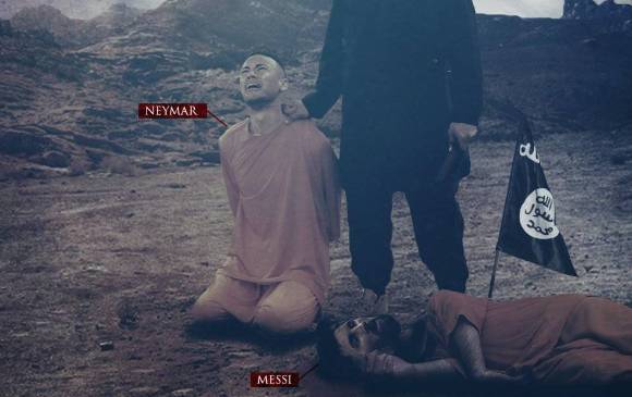 El afiche se suma a varios más que el grupo terrorista ha exhibido en internet. Fotos: IMÁGENES TOMADA DE TWITTER @siteintelgroup