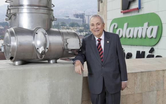 Jenaro Pérez está al frente de Colanta desde 1973 y dejó claro que seguirá allí hasta nueva orden. FOTO edwin bustamante