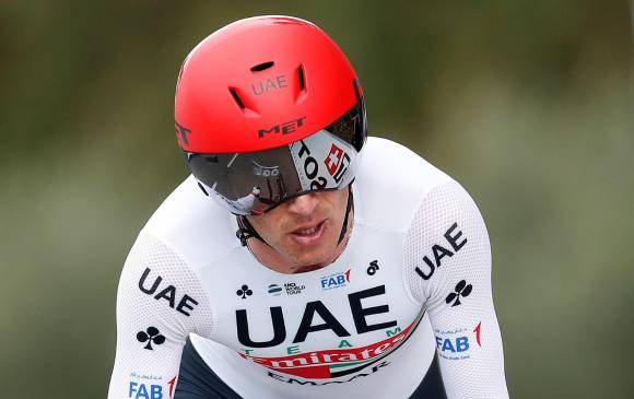 En 2015 y 2016, en el Santuario de Arrate, Sergio Henao estaba en el liderato de la carrera. El recorrido le cae bien. FOTO EFE