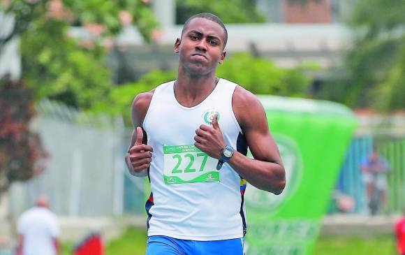 Diego Palomeque, atleta. Foto Archivo