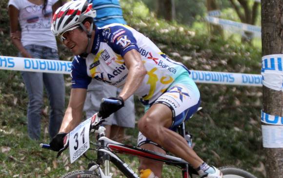 Leo Páez, uno de los favoritos en cross country. FOTO archivo