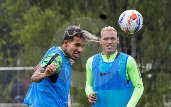 Dayro Moreno y Aldo Leao, definición e inteligencia al servicio de un Nacional necesitado de recursos para superar a Huila y llegar a la primera final liguera en la era Almirón. FOTO julio c. Herrera 