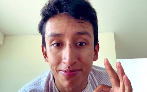 Egan Bernal lideró un entrenamiento virtual en medio del aislamiento por el covid-19. Habló de sus retos y pidió solidaridad y unión en la emergencia. FOTO TOMADA DE TWITTER @Eganbernal
