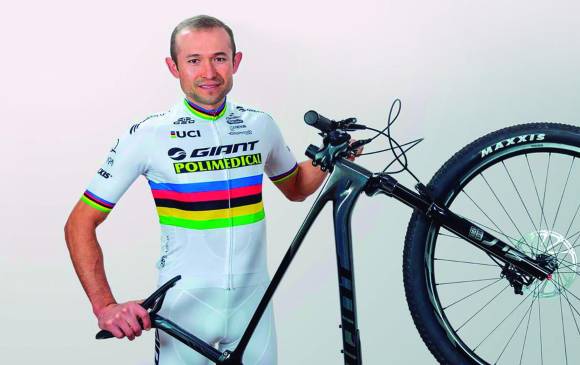 Leonardo Páez, la gran estrella mundial de la modalidad del maratón, ha brillado en distintos eventos del ciclo olímpico. Hasta practicó ciclismo de ruta. FOTO BiciGo 2019