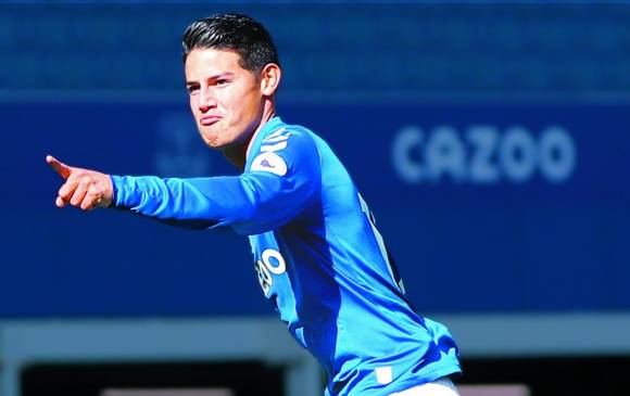 James Rodríguez. FOTO EFE