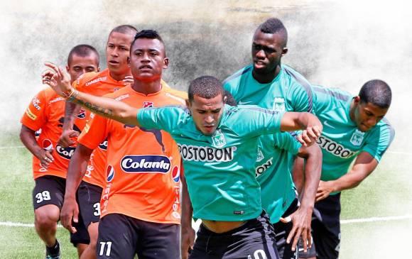 Rojos y verdes tendrán mañana el primer clásico del semestre. FOTO Julio CÉSAR herrera y donaldo zuluaga
