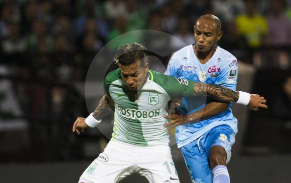 Dayro sigue enamorando a los hinchas verdes, quienes ya corean su nombre, a punta de goles. FOTO julio césar herrera echeverri